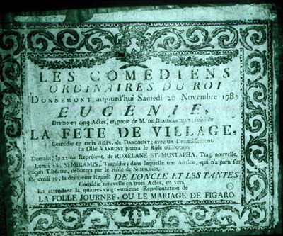 Poster from Comédie Française