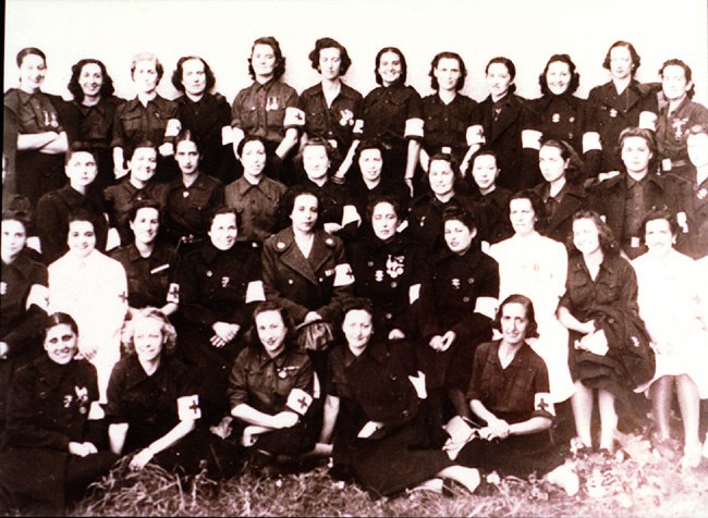 nurses in support of the Spanish Division