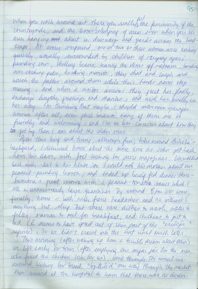 Journal 2 (23 June 1995), page 95