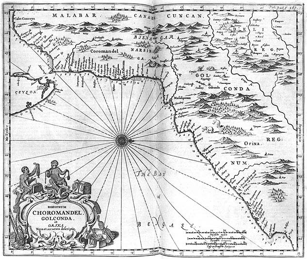 17th Century Dutch Map