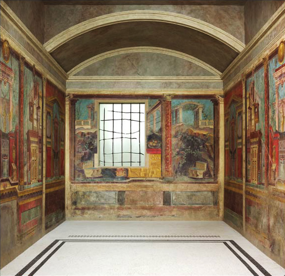 The cubiculum from the villa of P. Fannius Synistor, 50-40 BCE.