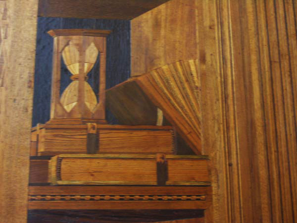 Hourglass, Urbino studiolo.