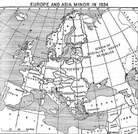 Europe and Asia Minor