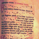 Hymn for the nativity of John the Baptist continued. Thirteenth-century ferial Psalter-hymnal from Unterlinden. Ms. 301, f. 126r, Bibliotheque de la Ville, Colmar, France.