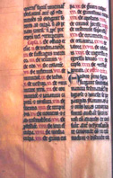 Chapters of the Constitution for Dominican nuns. Late thirteenth to early fourteenth century collection from Unterlinden. Ms. 302, f. 162v, Bibliotheque de la Ville, Colmar, France.