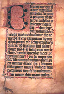 Initial B opening psalm 1, Beatus vir. Fourteenth-century Psalter from Unterlinden. Ms. 402, f. 3r, Bibliotheque de la Ville, Colmar, France.