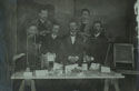 Josef Nabl, Franz Aigner, Karl Siegl, and Stücher. Second row: Ludwig Hofbauer and Victor Hess
