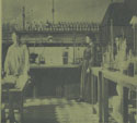 The laboratory of the physician M. Danysz at the Pasteur Institute